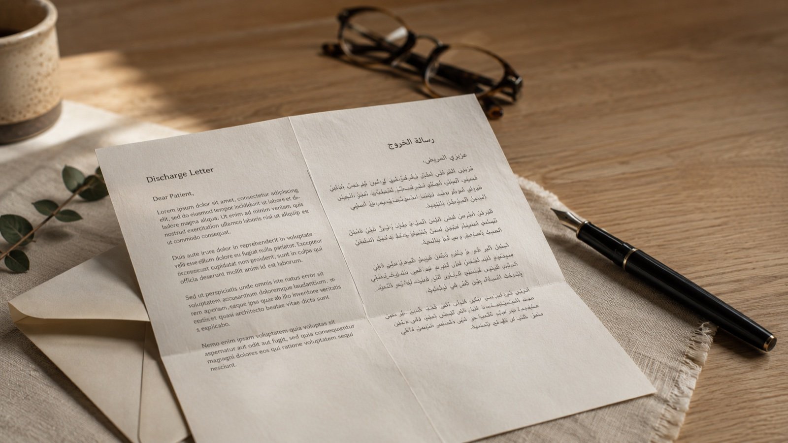 Healthcare brand language, from the clinic door to the discharge letter