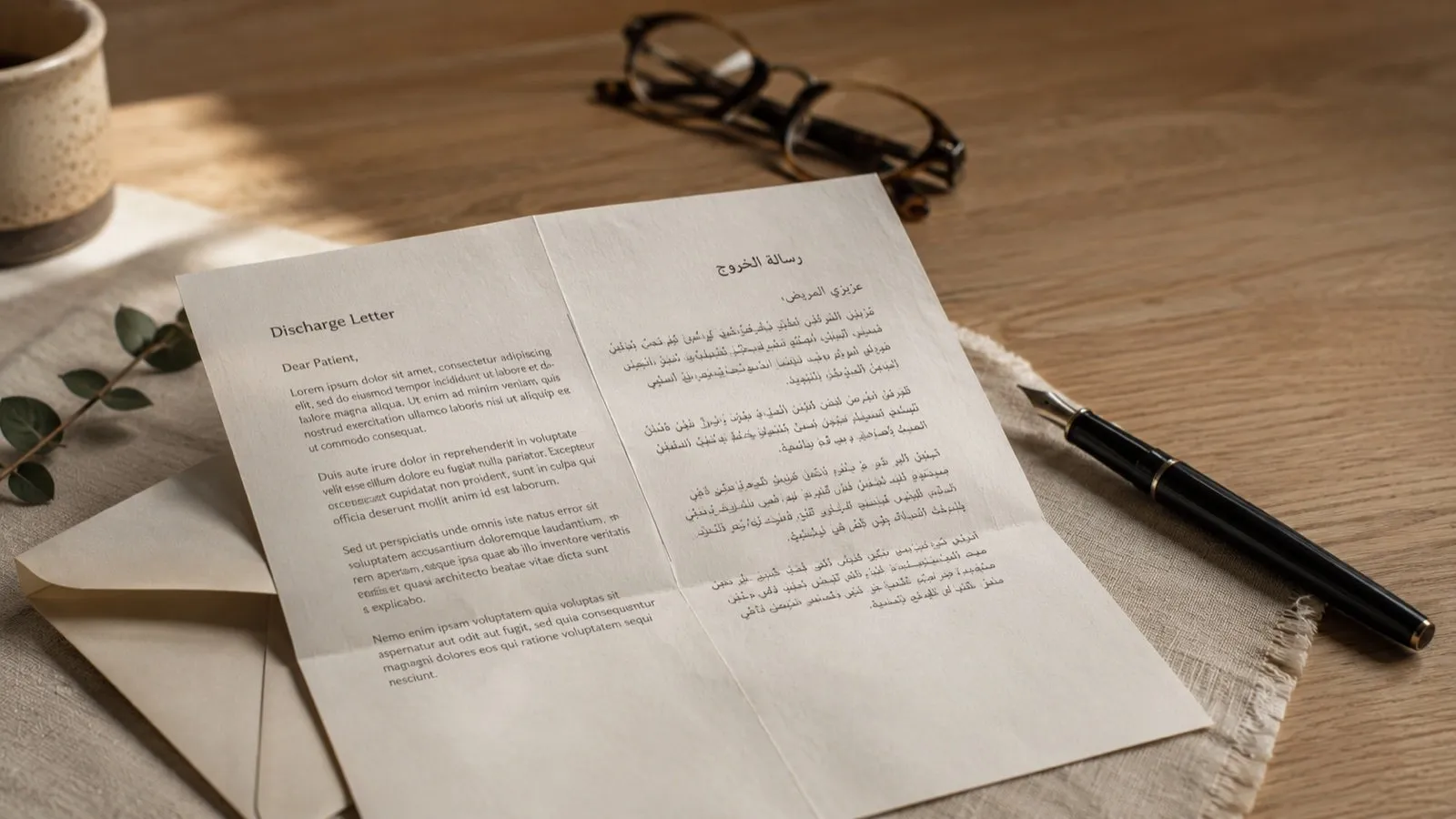 Healthcare brand language, from the clinic door to the discharge letter