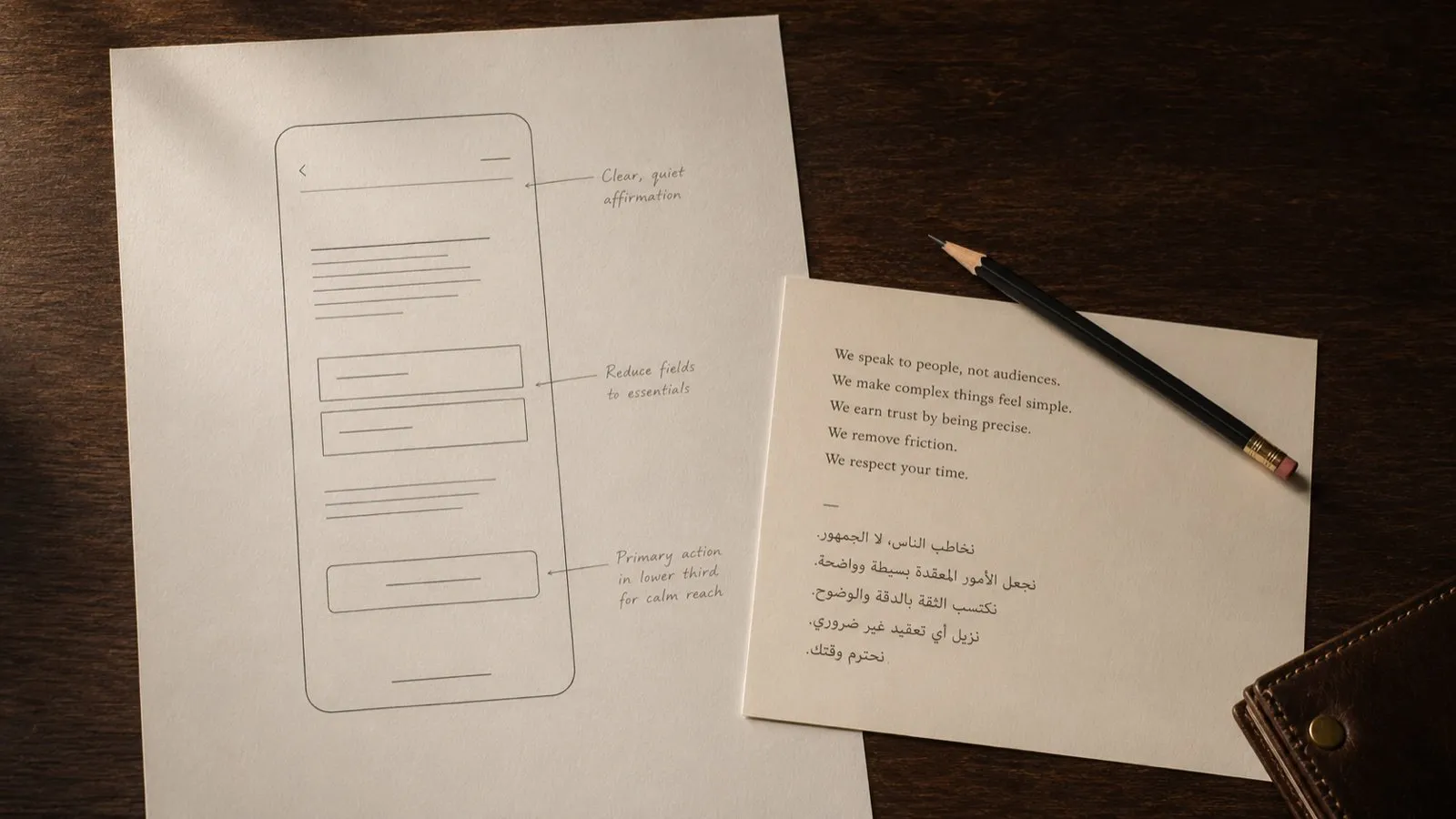 Brand-led product design, why the same team should hold both